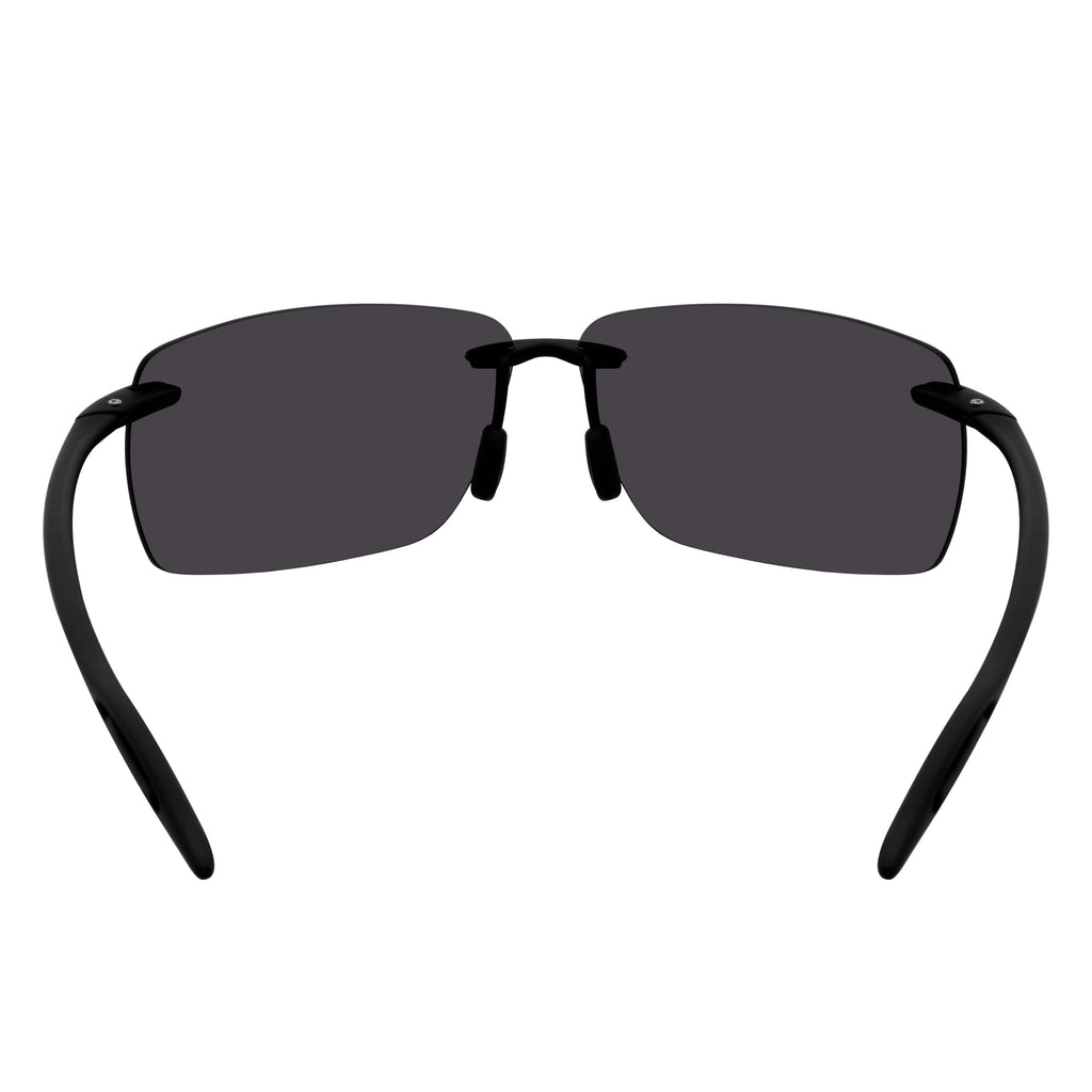 NexShade Rimless Blue Mirror Sunglasses for Men – UV400