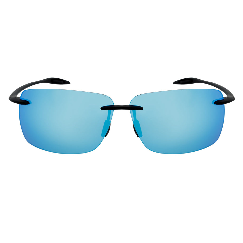 NexShade Rimless Blue Mirror Sunglasses for Men – UV400